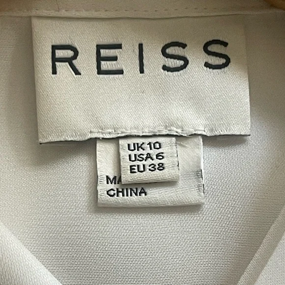 Reiss Classic White Button Down Top - Picture 7 of 7